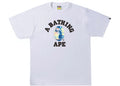 BAPE Tie Dye College Tee White/Multi