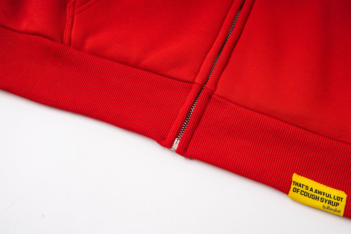 That's A Awful Lot Of Cough Syrup Classic Zip Up Hoodie