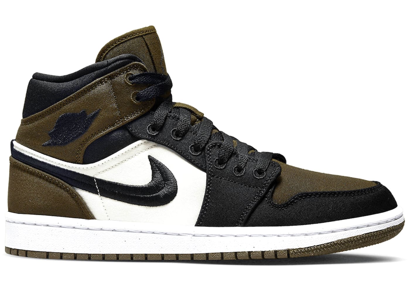 Jordan 1 Mid Olive Toe (W)